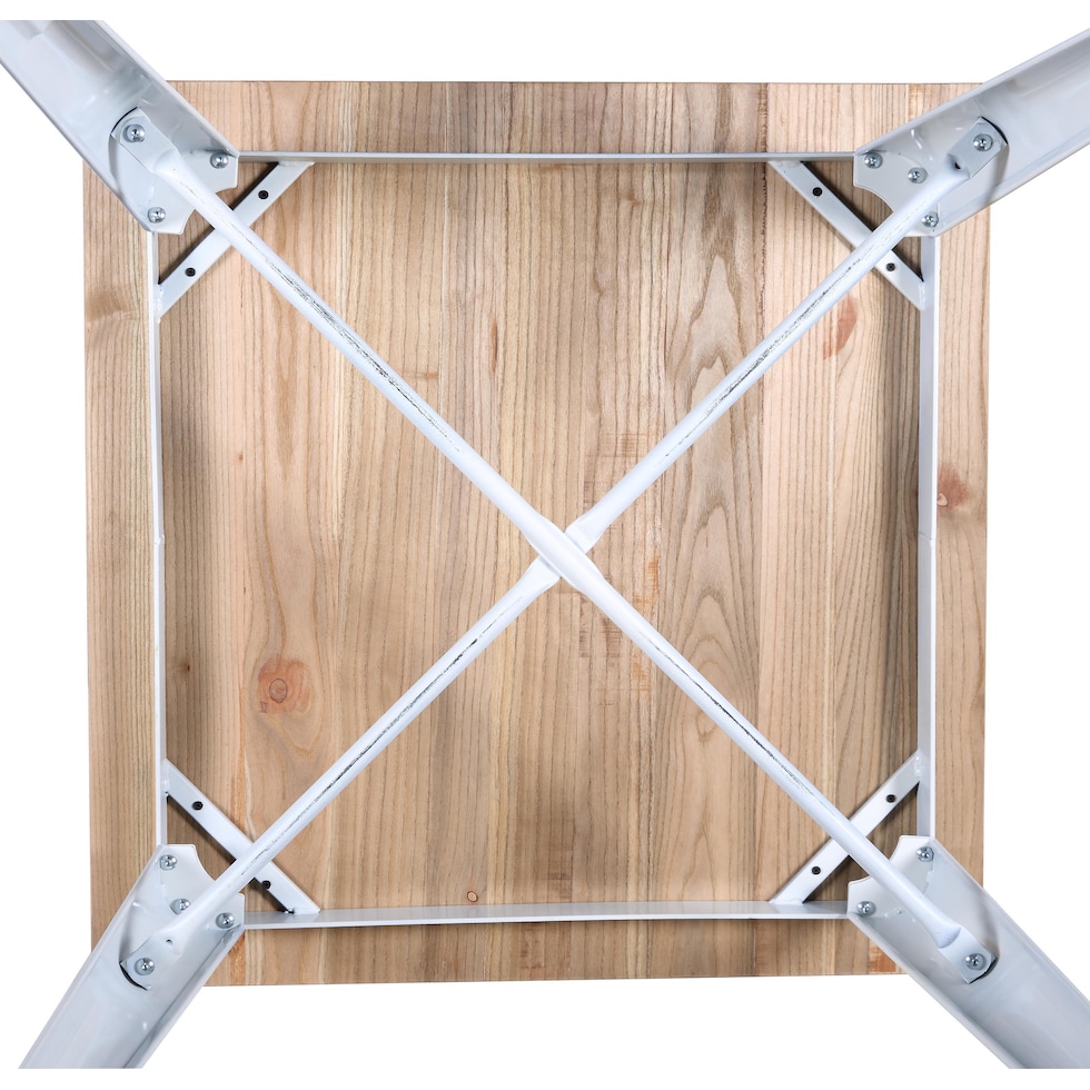 alanis white dining table   