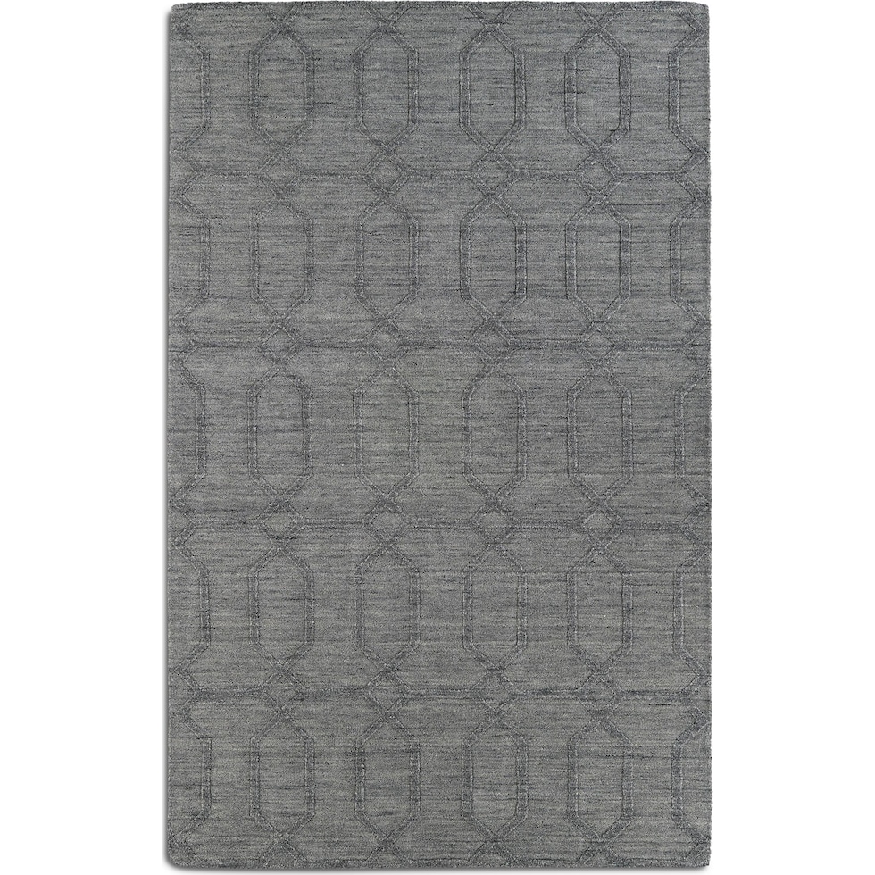 alaya gray area rug  x    