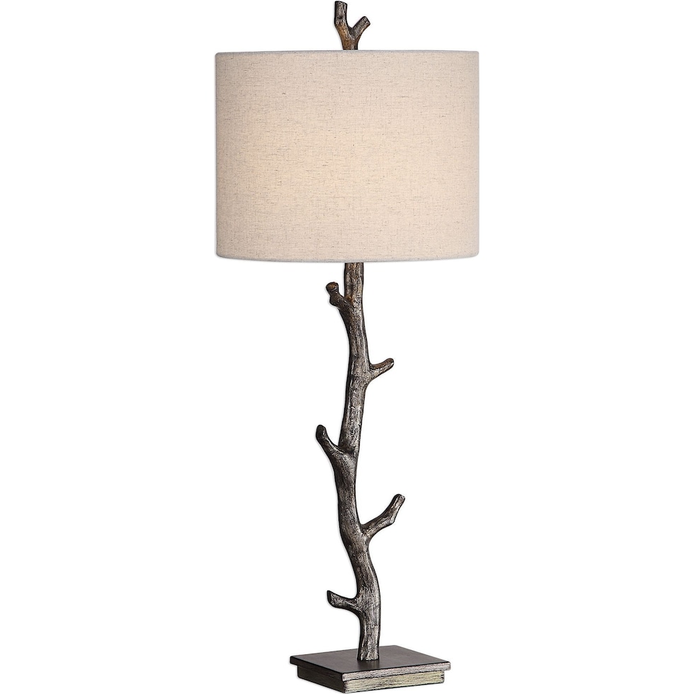 albero dark brown table lamp   