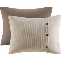 albie light brown full queen bedding set   