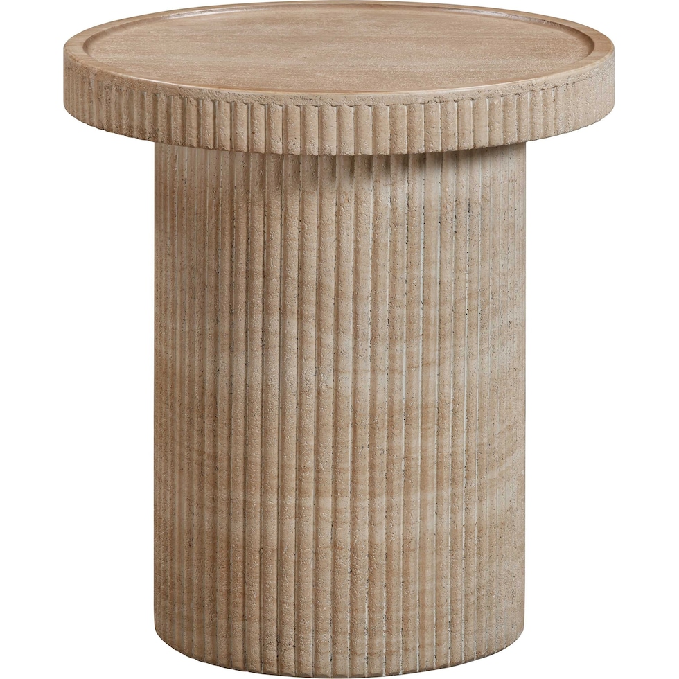 albuquerque light brown accent table   