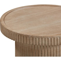 albuquerque light brown accent table   