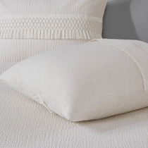 alden white full queen bedding set   