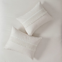 alden white full queen bedding set   