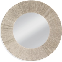 alder gray wall mirror   