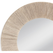 alder gray wall mirror   