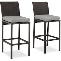 aldo bar stool gray  outdoor stools   