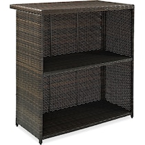 aldo outdoor dark brown bar   
