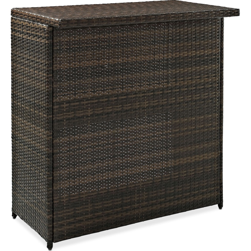 aldo outdoor dark brown bar   
