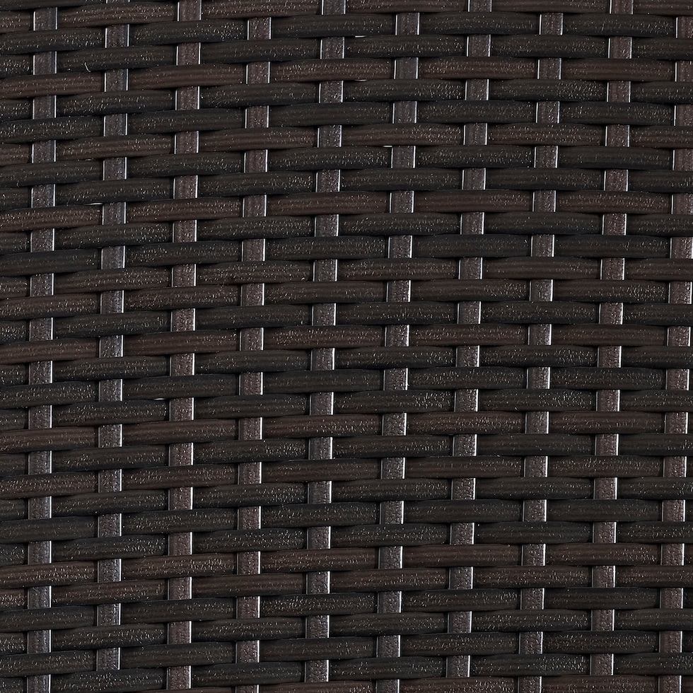 aldo outdoor dark brown outdoor coffee table   