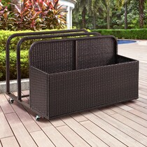aldo outdoor dark brown outdoor float caddy   