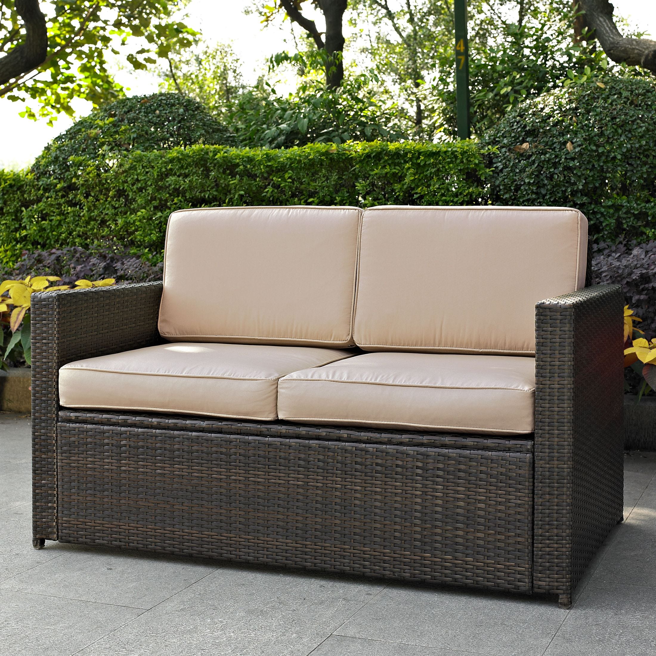 Aldo Outdoor Loveseat Value City Furniture