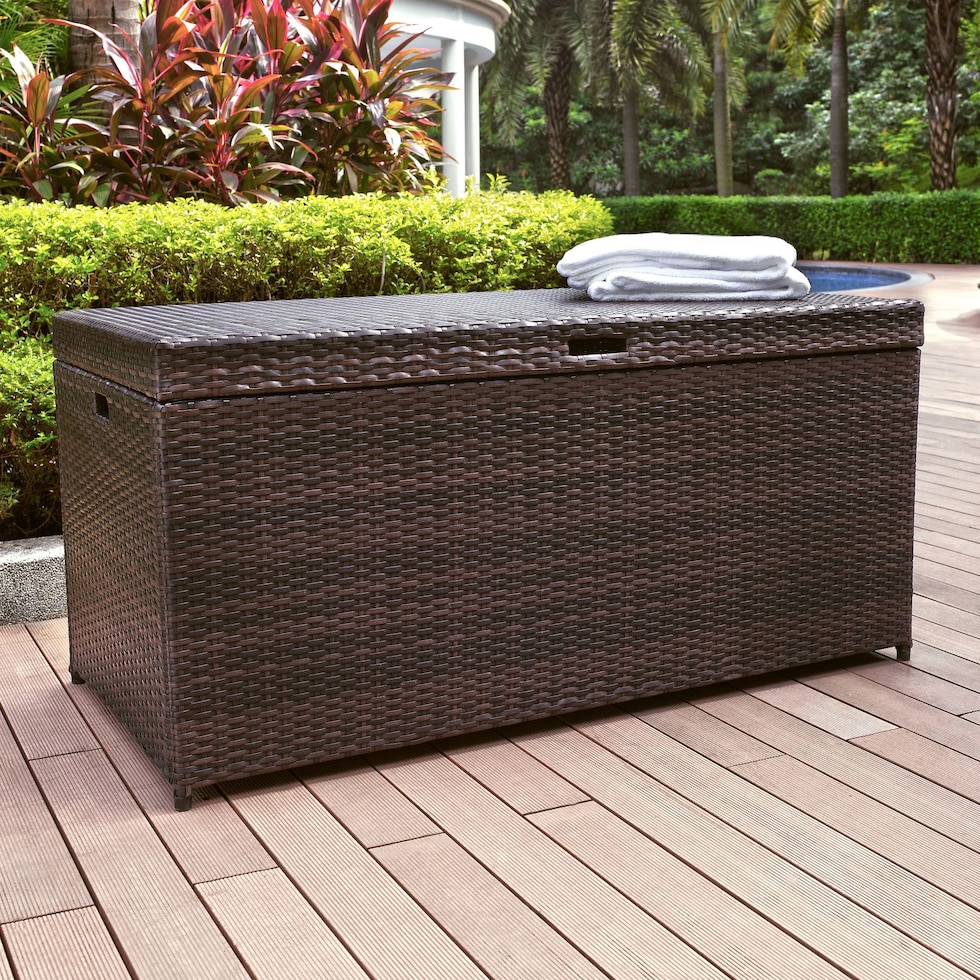 aldo outdoor dark brown outdoor storage   