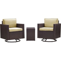 aldo outdoor light brown outdoor chair set   