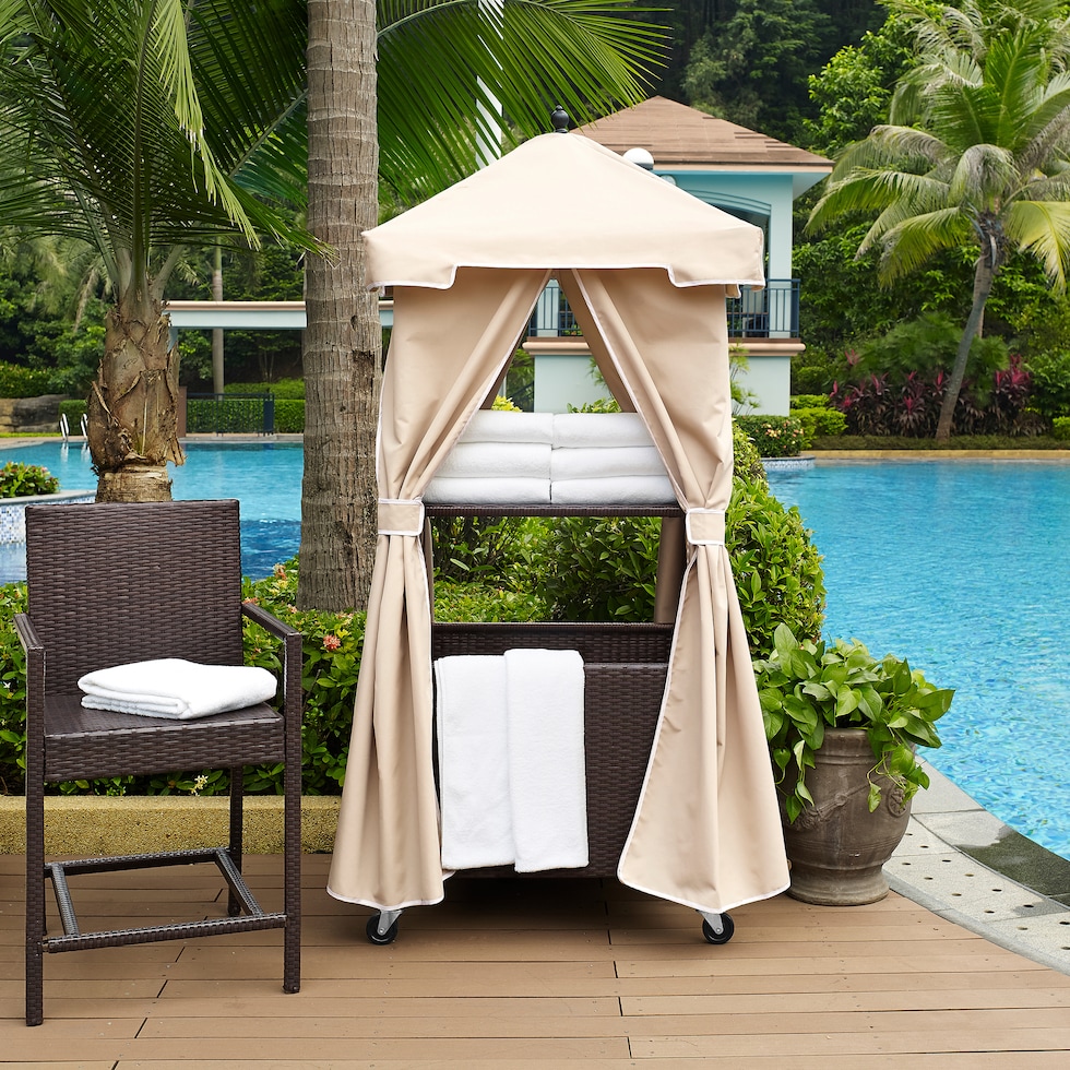 aldo outdoor light brown outdoor storage   