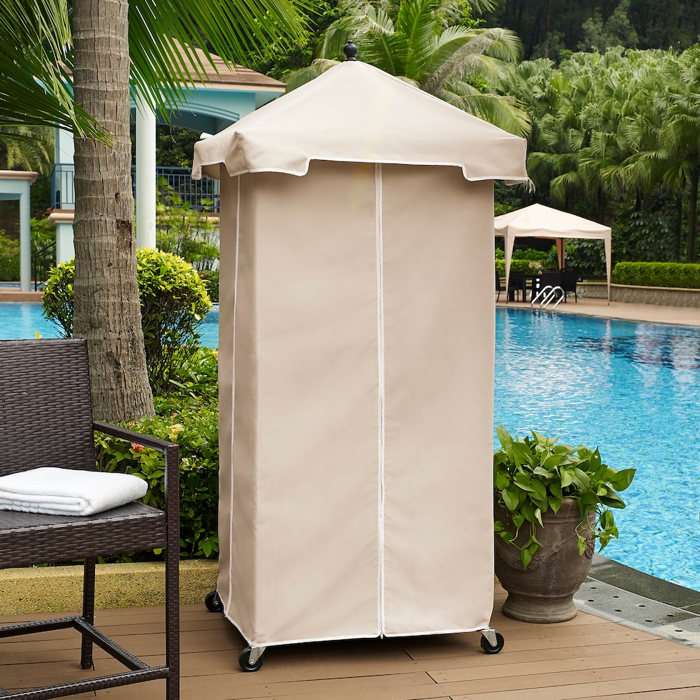 aldo outdoor light brown outdoor storage   
