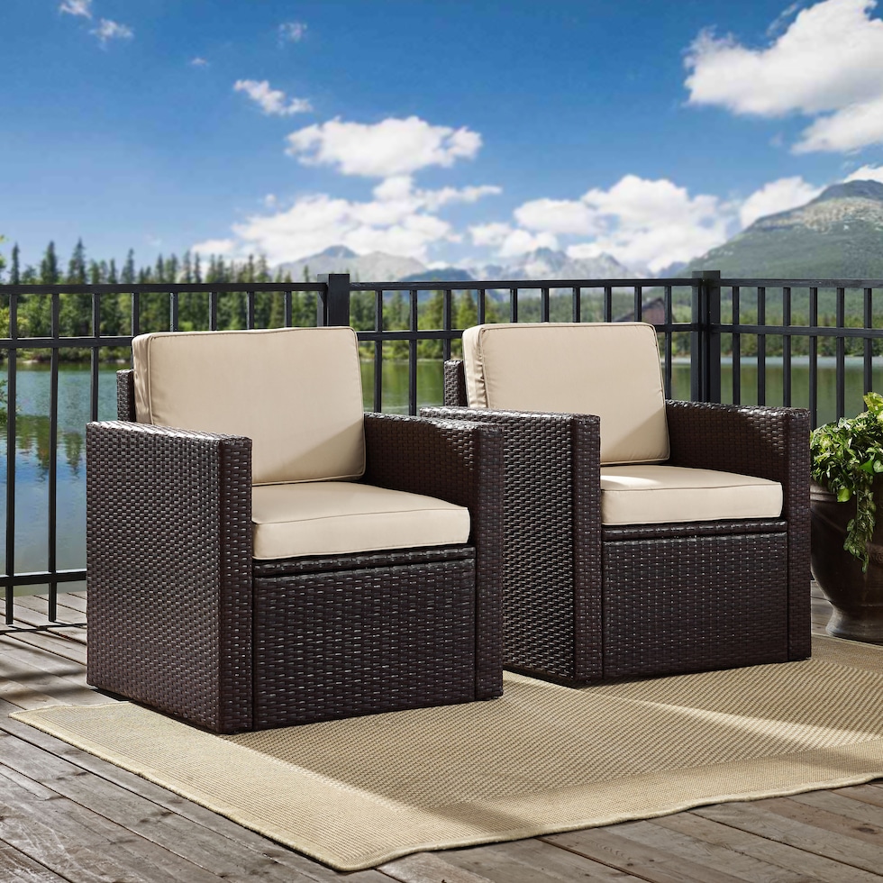 aldo outdoor sand outdoor chair set   