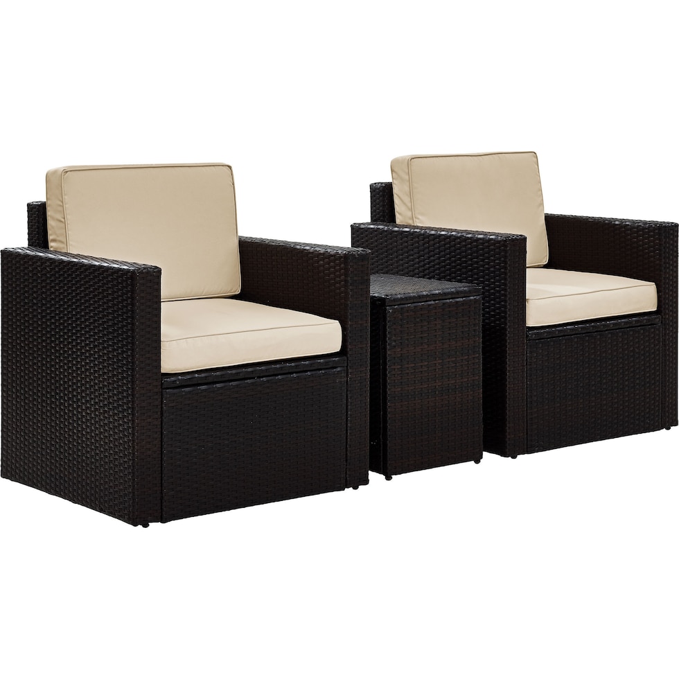 aldo outdoor sand outdoor chair set   