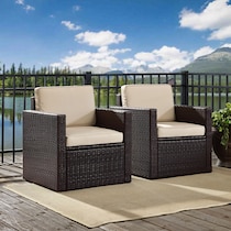 aldo outdoor sand outdoor chair set   