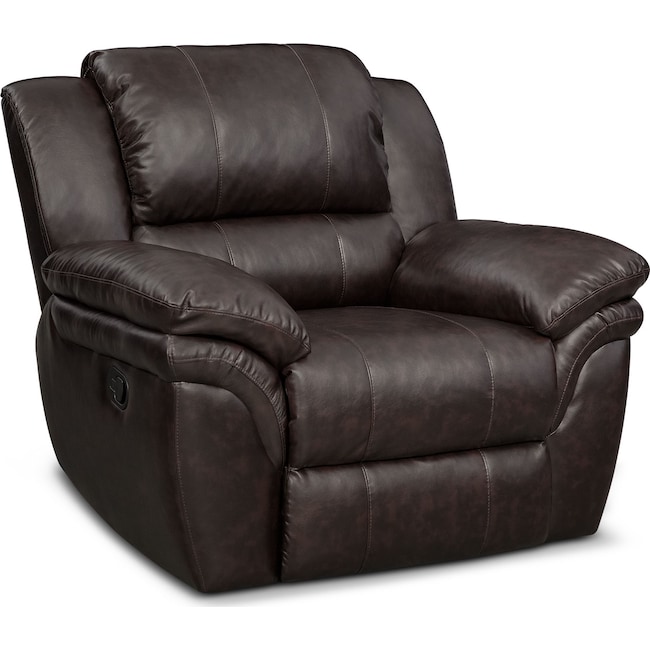 Living Room Furniture - Aldo Manual Recliner