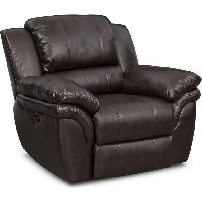 Living Room Furniture - Aldo Power Recliner