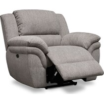 aldo gray  pc power reclining living room   