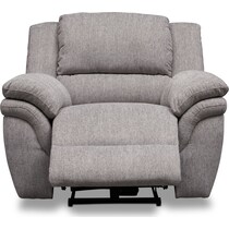 aldo gray  pc power reclining living room   