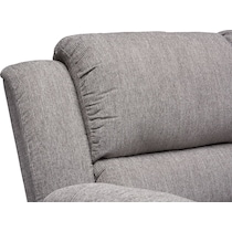 aldo gray  pc power reclining living room   