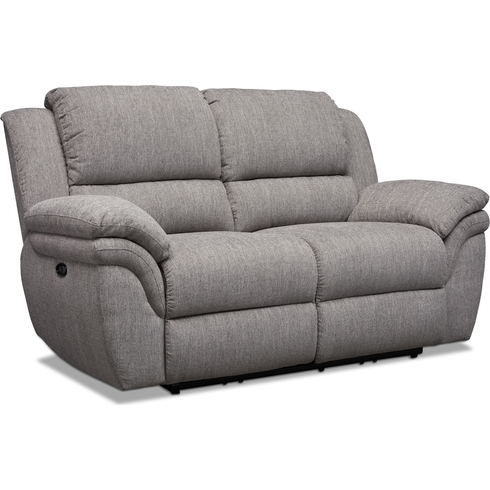 aldo gray  pc power reclining living room   