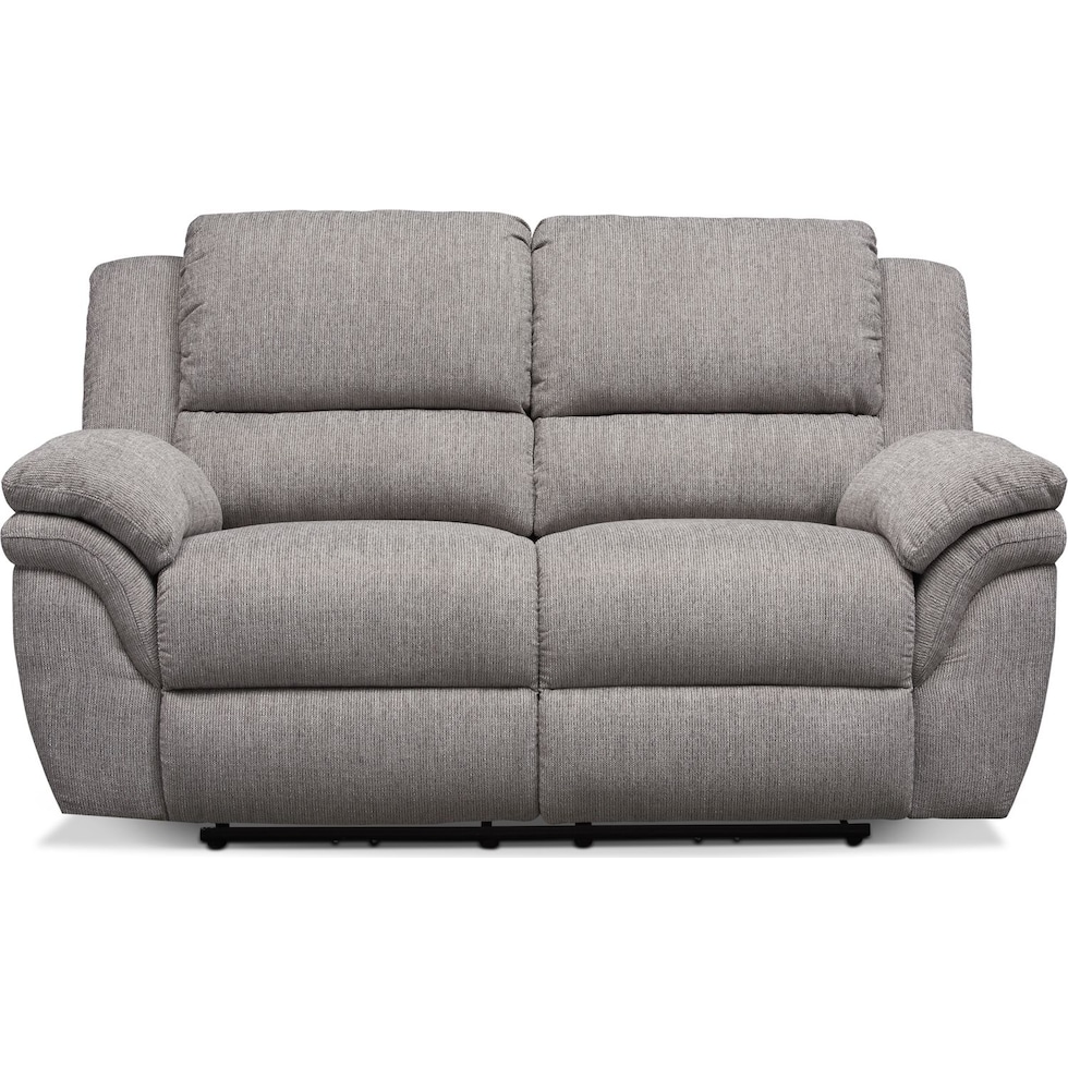 aldo gray  pc power reclining living room   