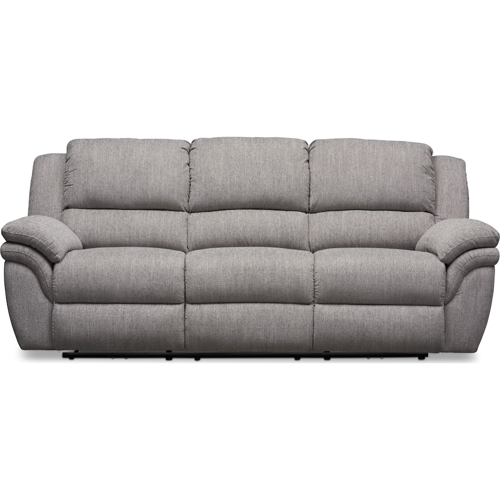 aldo gray  pc manual reclining living room   