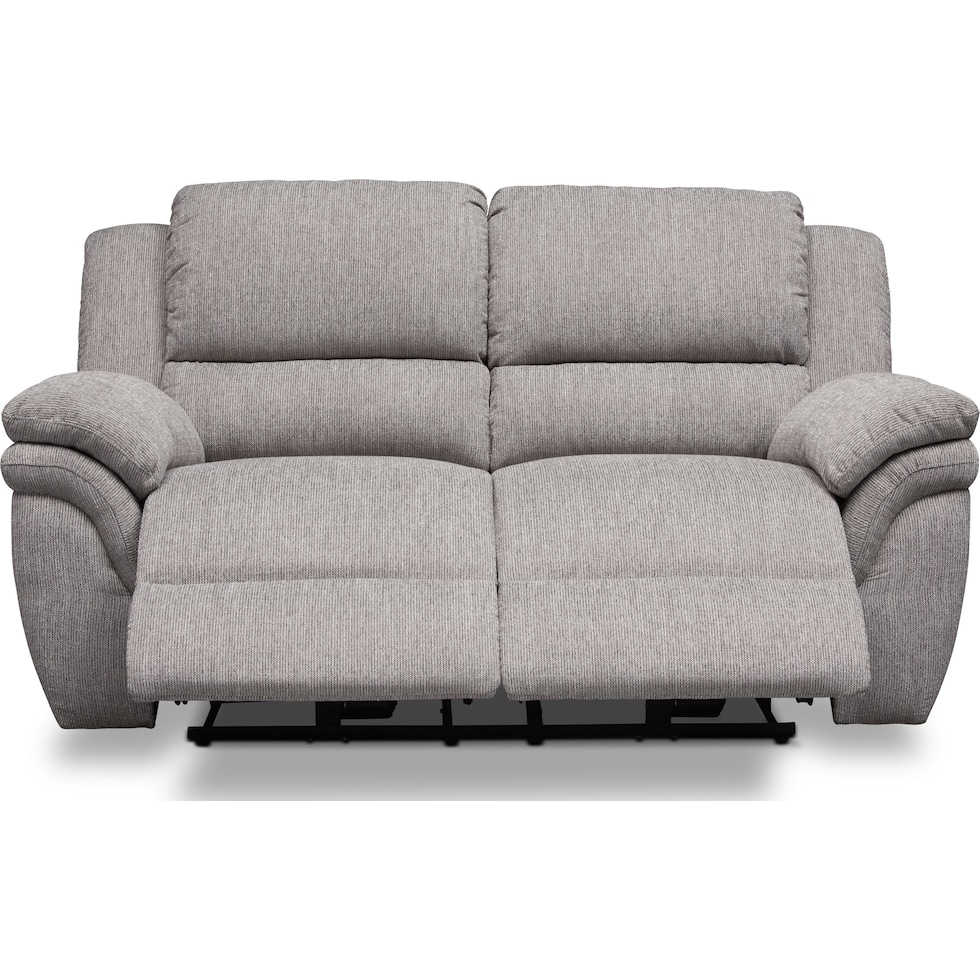 aldo gray  pc manual reclining living room   