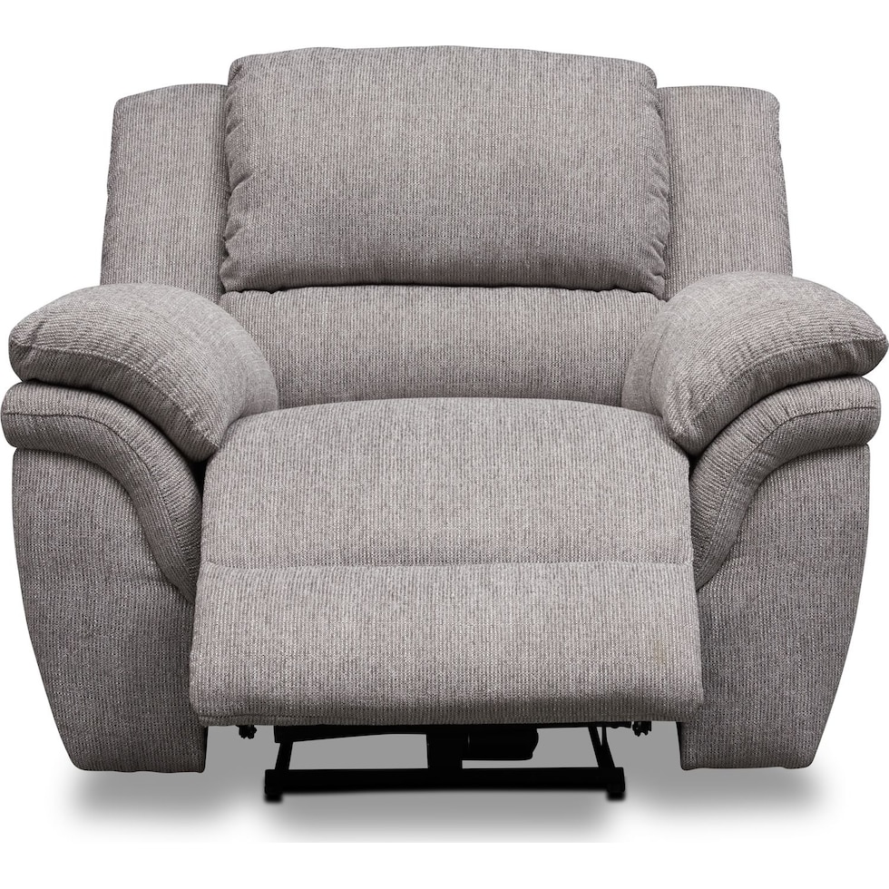aldo gray  pc power reclining living room   