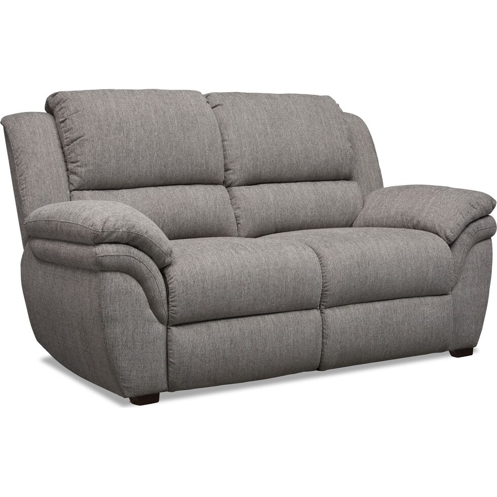 aldo gray loveseat   