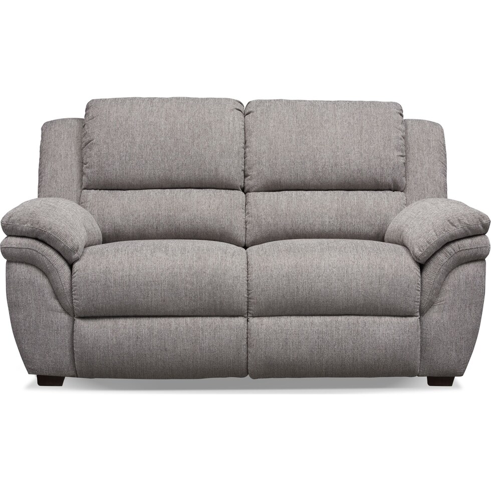 aldo gray loveseat   