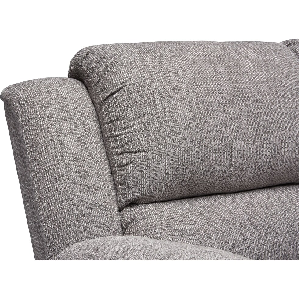 aldo gray loveseat   