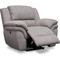 aldo gray manual recliner   