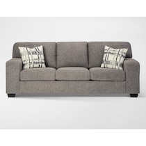 alessio silver sofa   