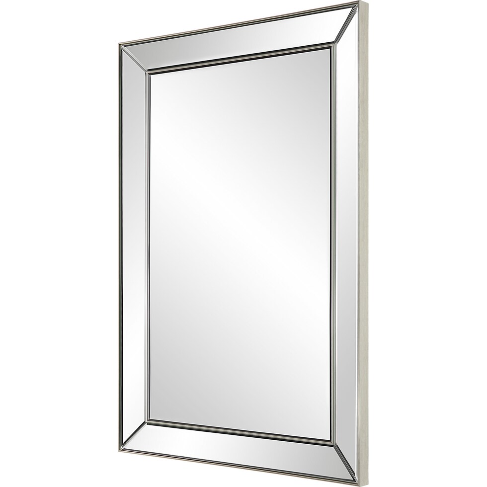 alexander plush nickel mirror   