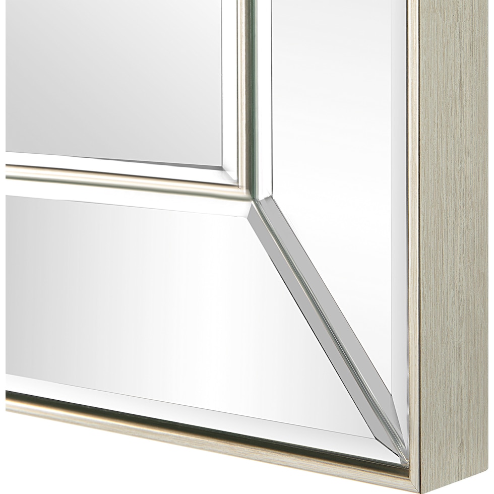 alexander plush nickel mirror   