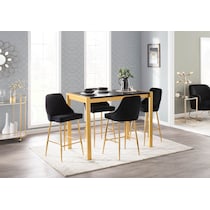 ali black counter height stool   