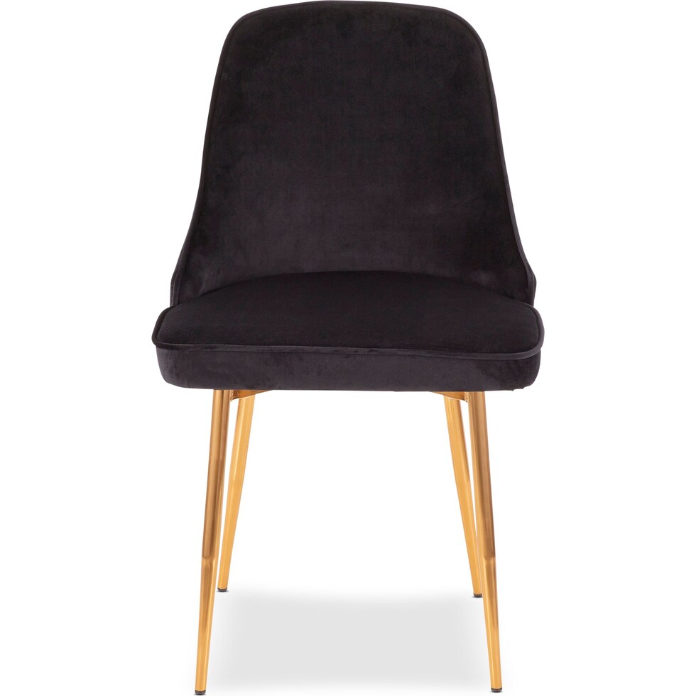 ali black dining chair   