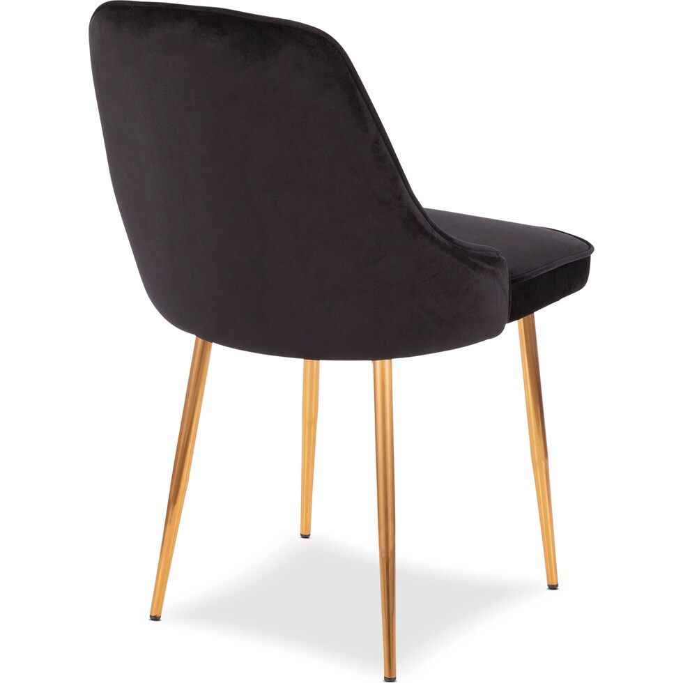 ali black dining chair   