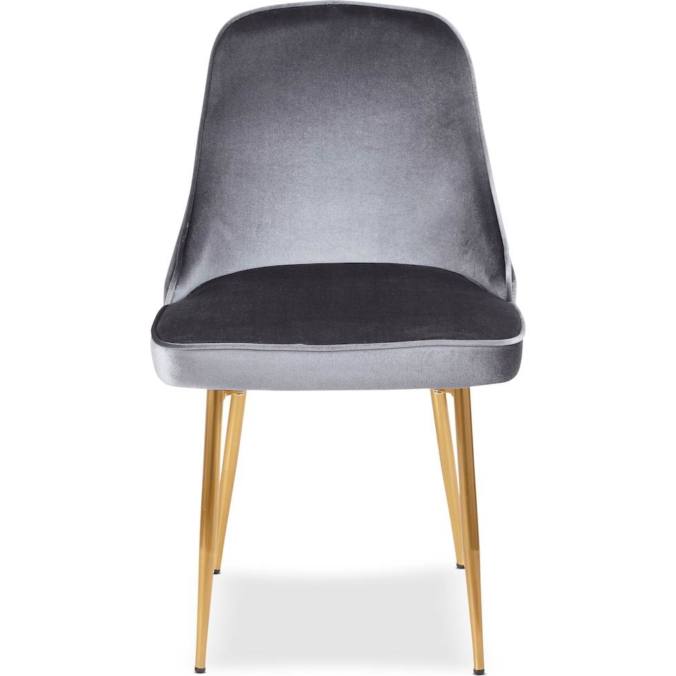 ali blue dining chair   