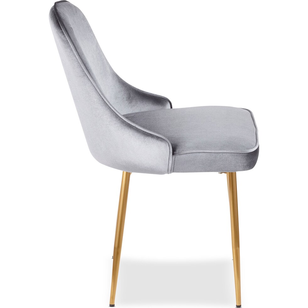 ali blue dining chair   