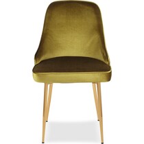 ali green dining chair   