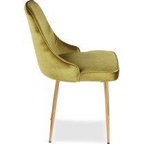 ali green dining chair   