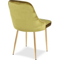 ali green dining chair   