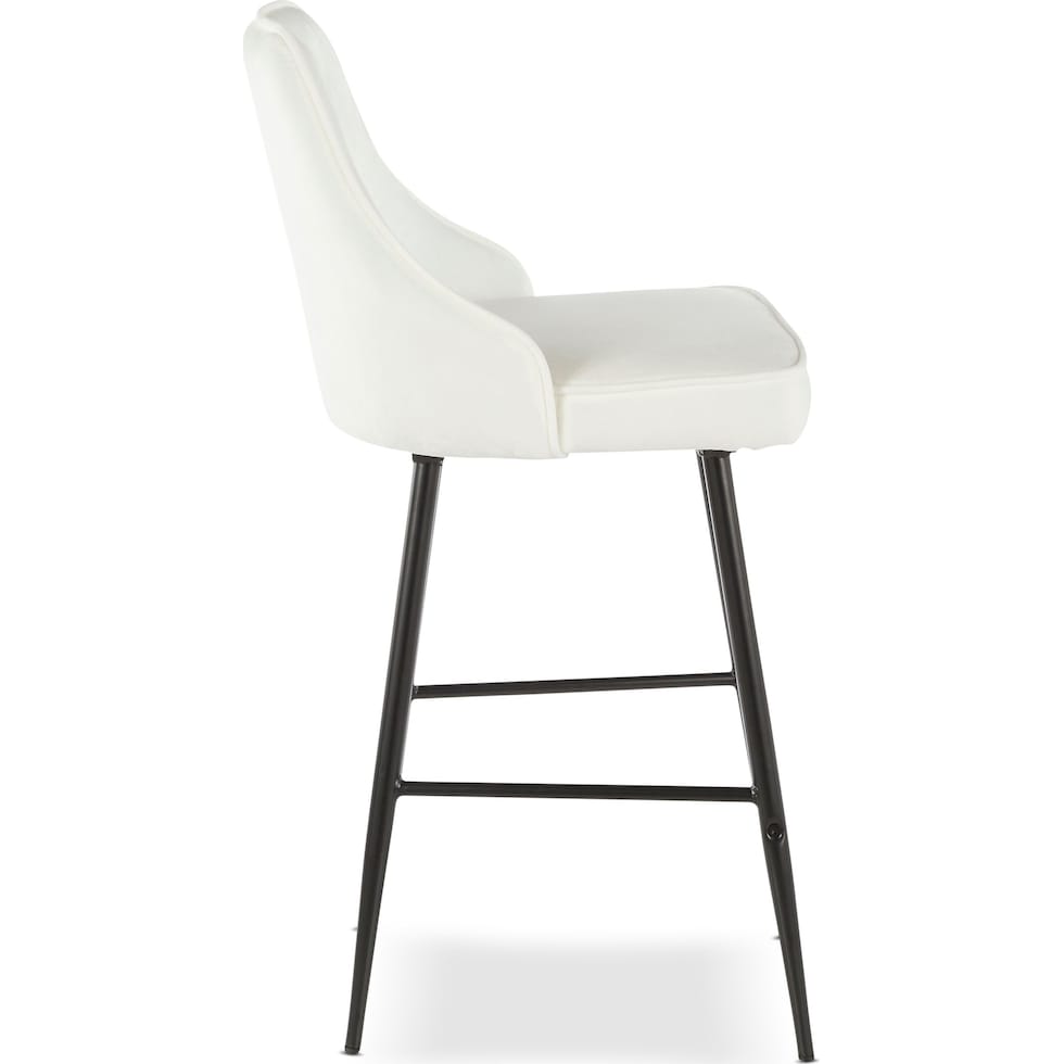 ali white counter height stool   