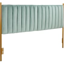 alicia green king headboard   